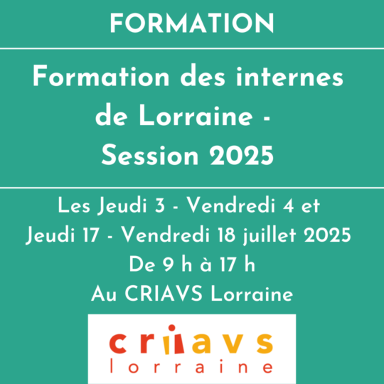 Formation pour les internes de Lorraine - Session 2025